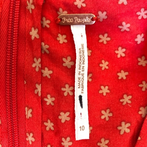 SOLD Host Pick - Free People || Red Raquel Dress - Picture 6 of 7